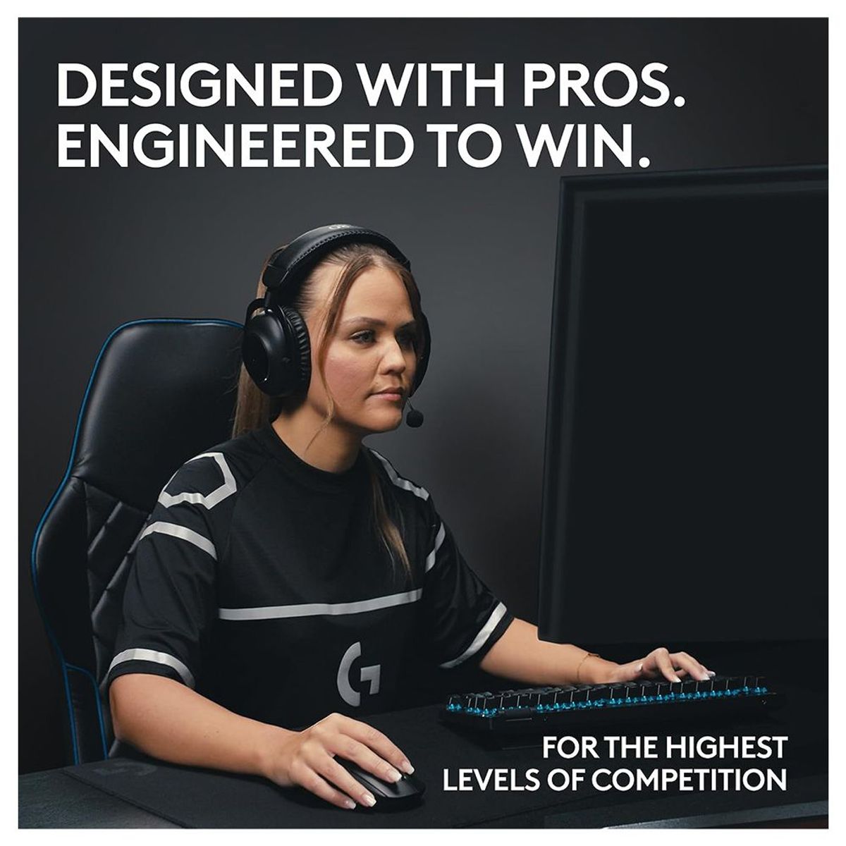 LOGITECH - Teclado Gamer Logitech G Pro X Tkl Lightspeed Switches gx Brown White