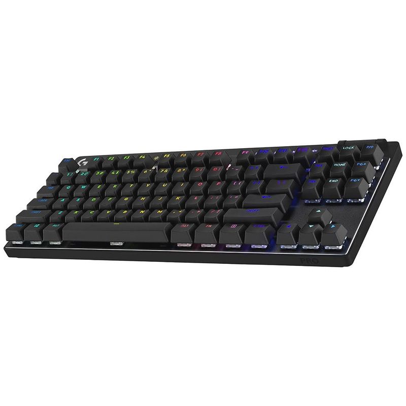 LOGITECH - Teclado Gamer Logitech G Pro X Tkl Lightspeed Switches gx Brown Black
