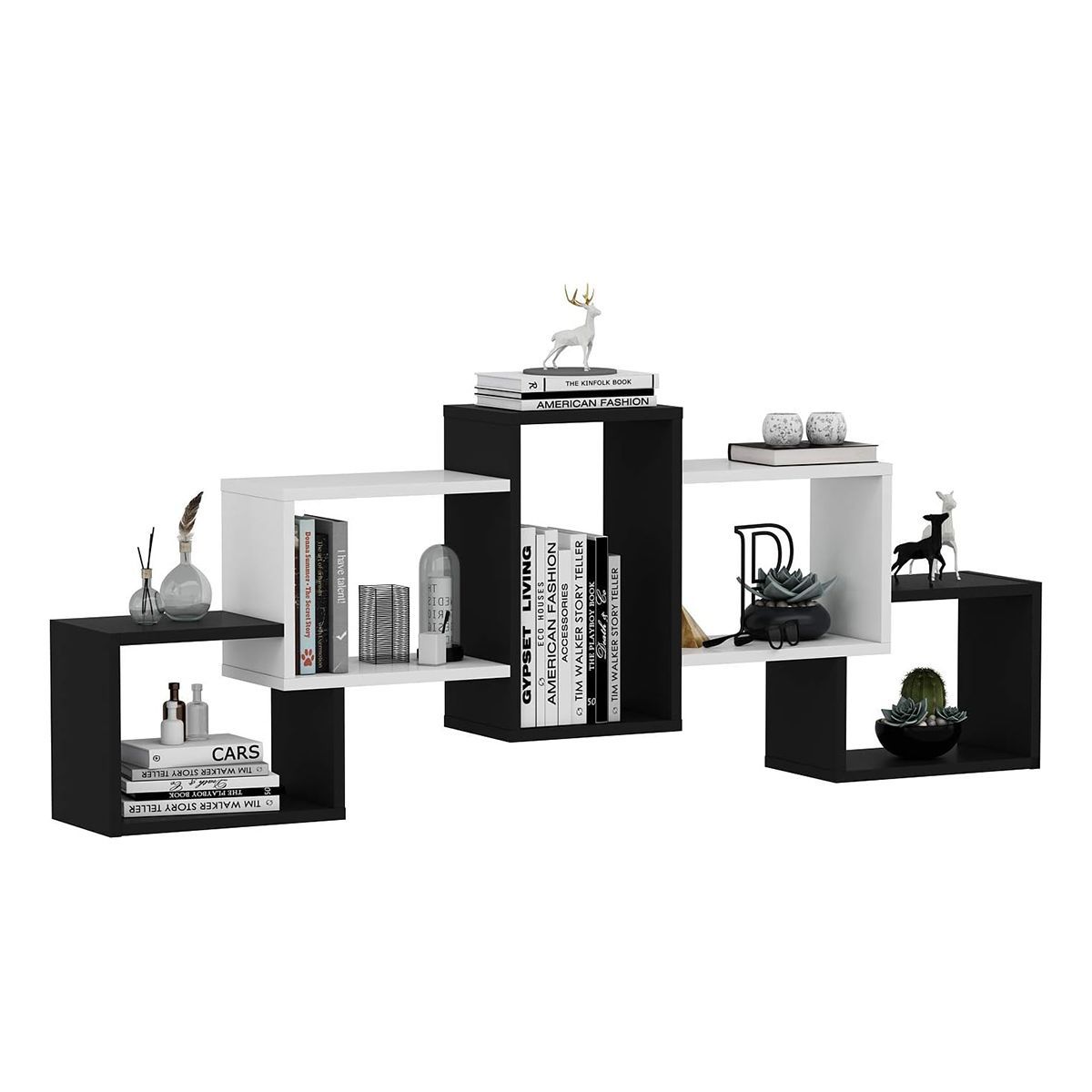 DIBA MUEBLES - Repisa Decorativa Adelia Negro - DIBA Muebles