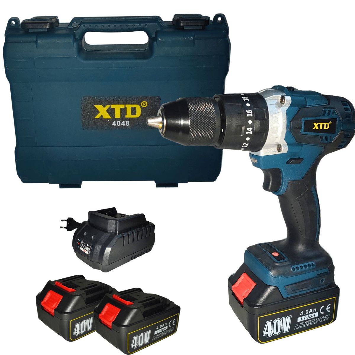 XTD - TALADRO INALAMBRICO 40V MOTOR BUSHLESS XTD