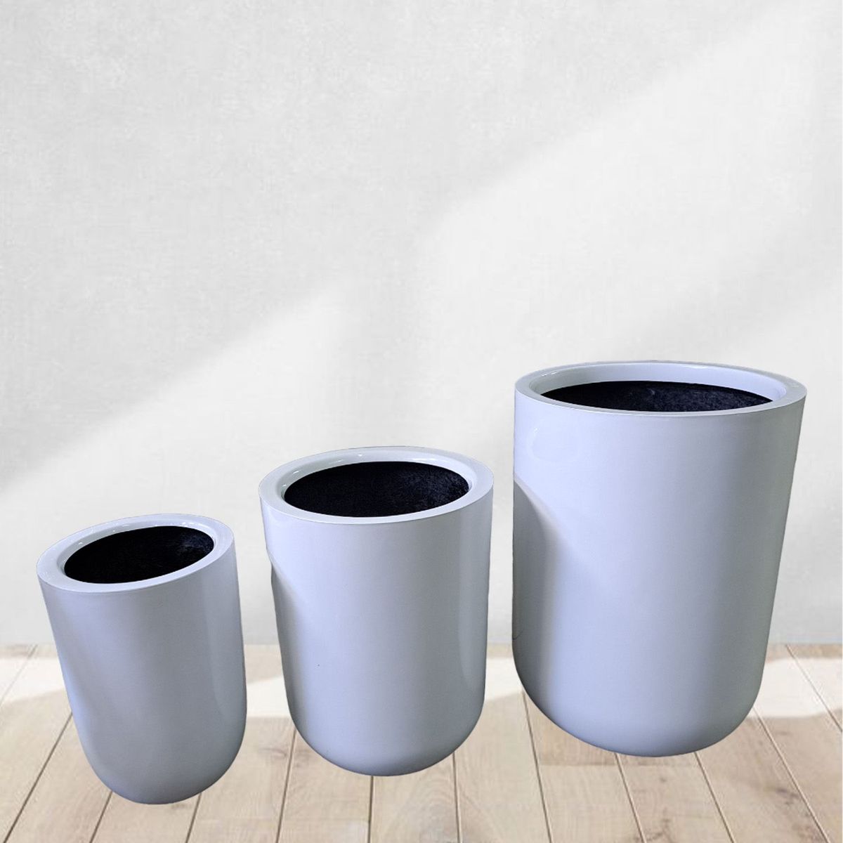 GENERICO - SET DE MACETA CAPSULA BLANCO