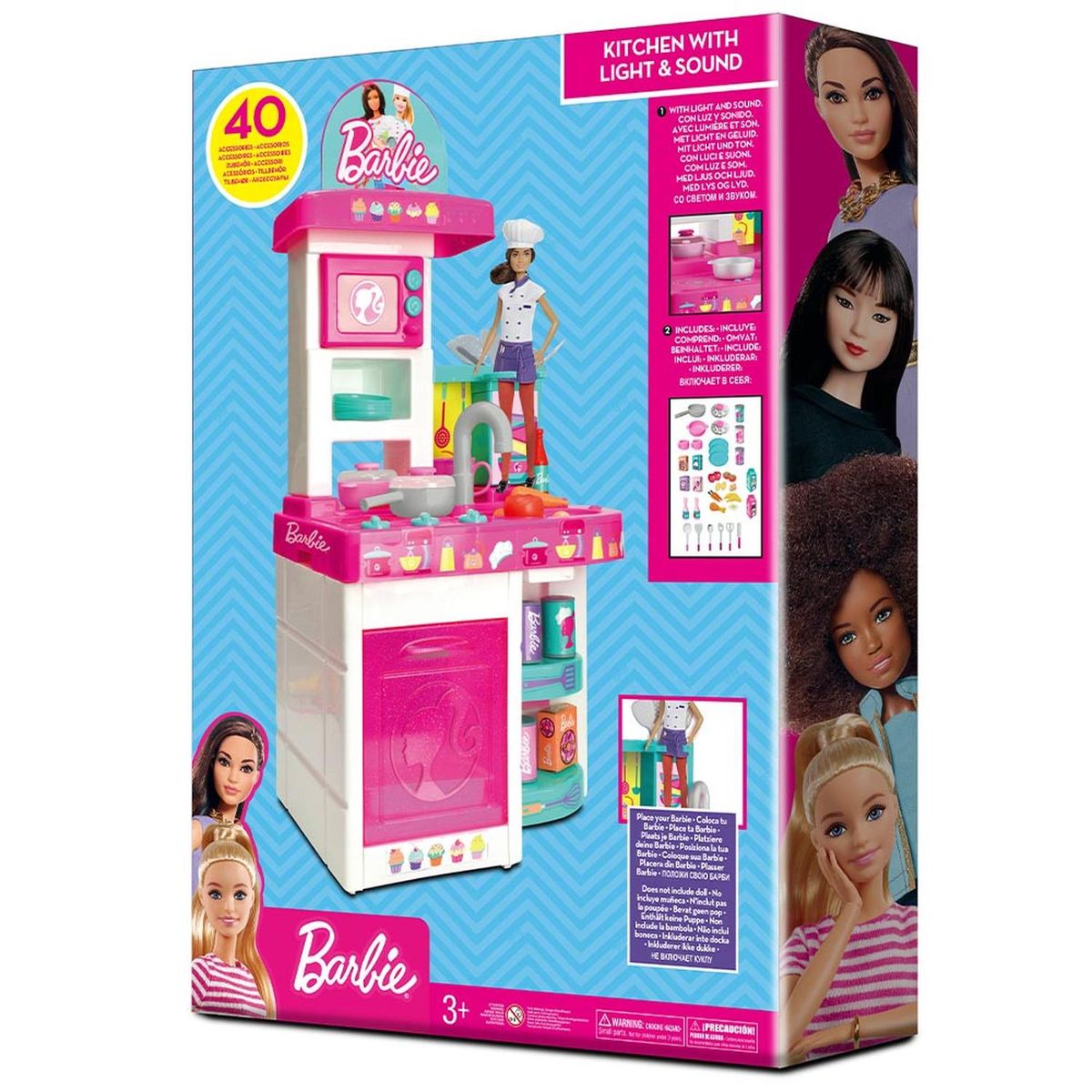 BARBIE - Barbie Cocina con Luz y Sonido