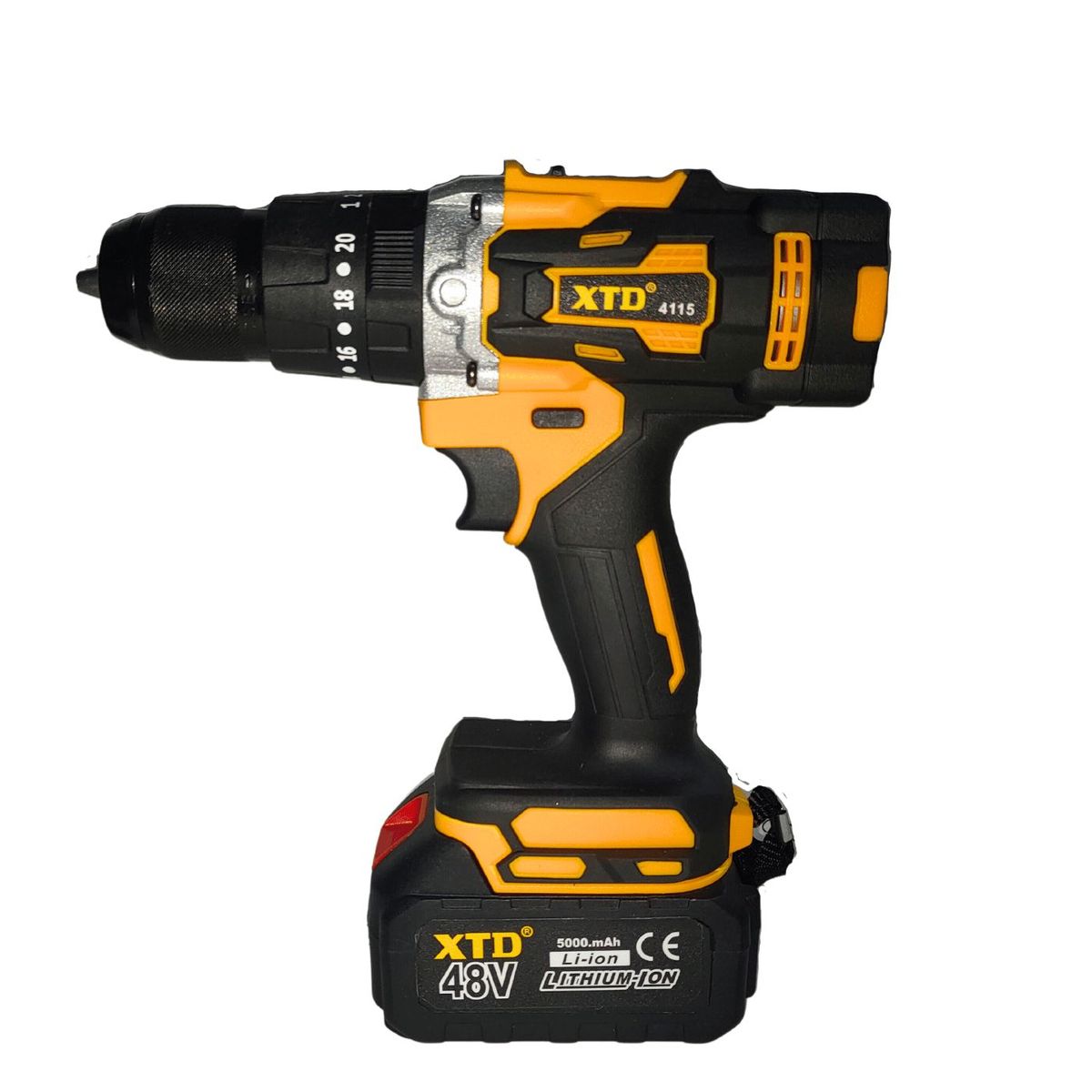 XTD - TALADRO ATORNILLADOR PERCUTOR  ATORNILLADOR IMPACTO 48V XTD