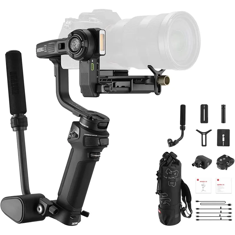 ZHIYUN - Estabilizador Zhiyun Weebill 3S Combo para Cámaras
