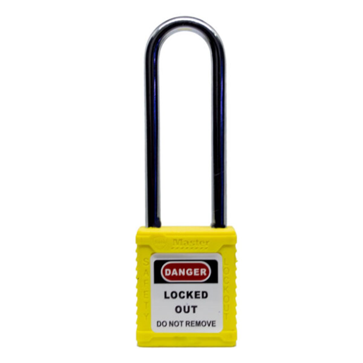LOTO MASTER - CANDADO NO AISLADO COLOR AMARILLO 3 pulgadas