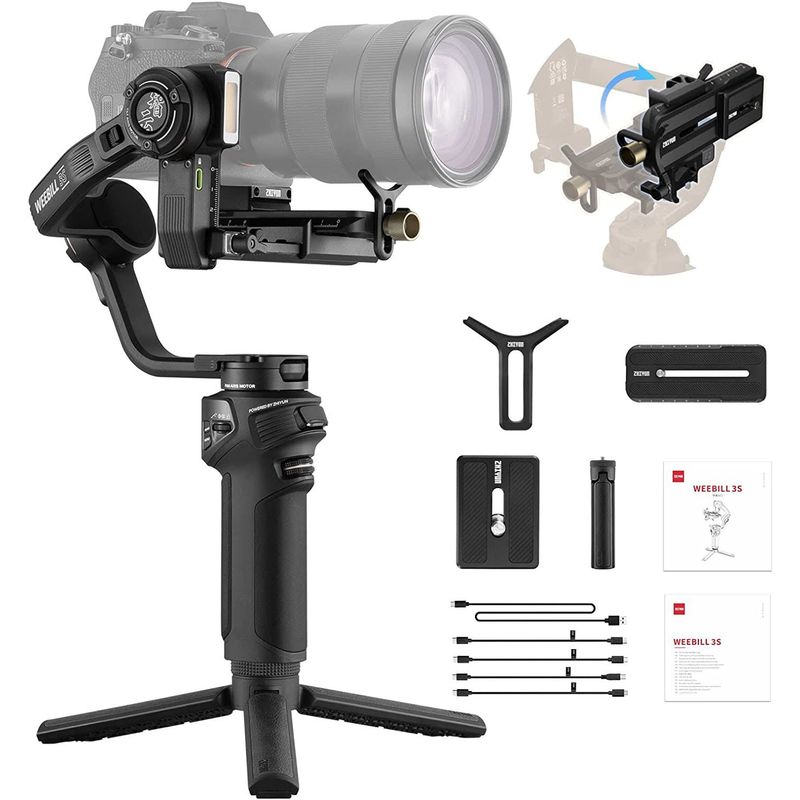 ZHIYUN - Estabilizador Zhiyun Weebill 3S para Cámaras