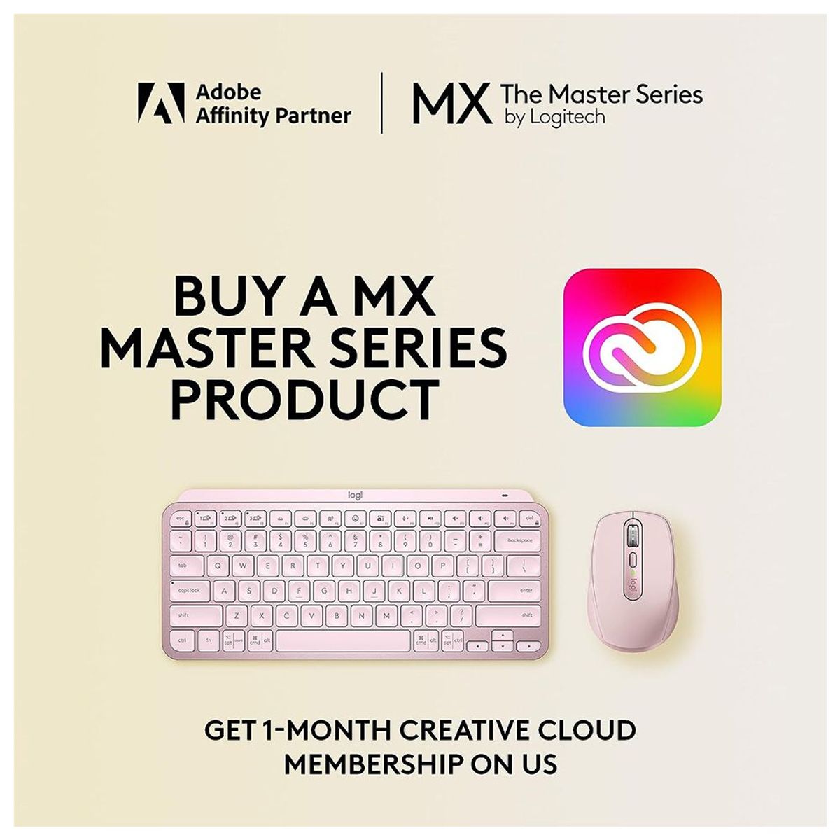 LOGITECH - Mouse Logitech Mx Anywhere 3s Wireless Multidispositivo - Rosa