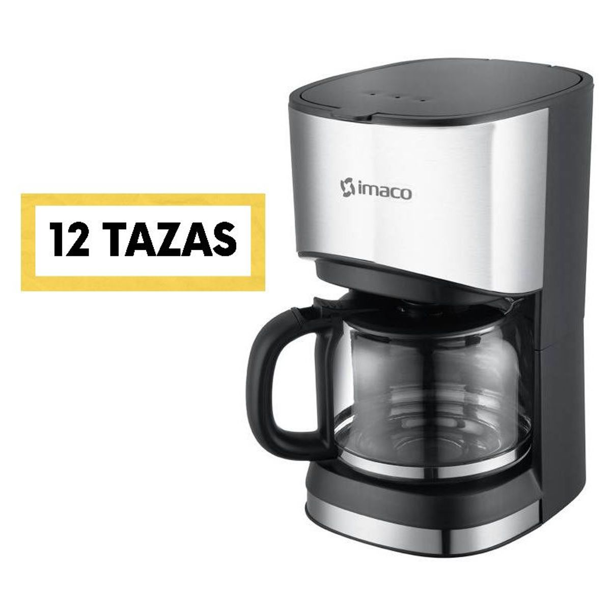 IMACO - Cafetera Imaco CM1280 12 Tazas