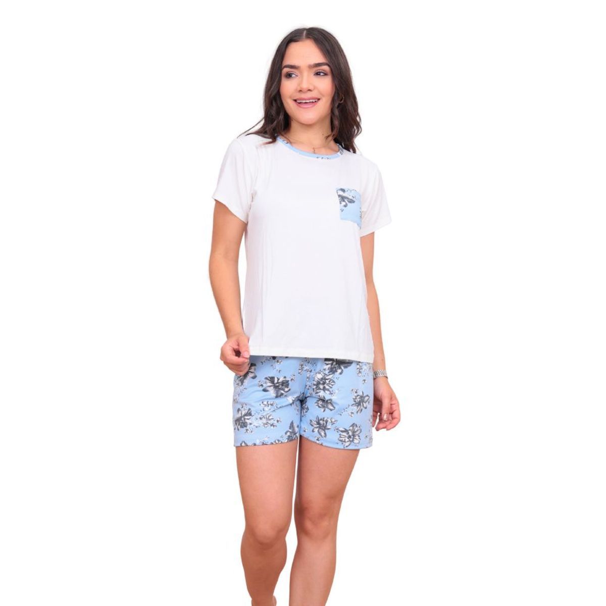 GENERICO - Pijama Fresh Floral Sky - Inga Pijamas