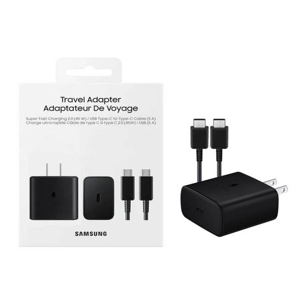 SAMSUNG - Cargador Samsung 45W USB-C Super Fast Charge
