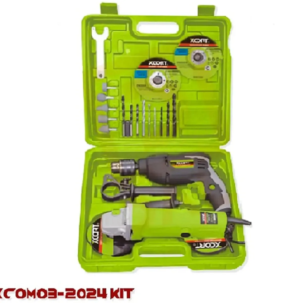XCORT - COMBO XCORT DE AMOLADORA  TALADRO XCOM03-2024
