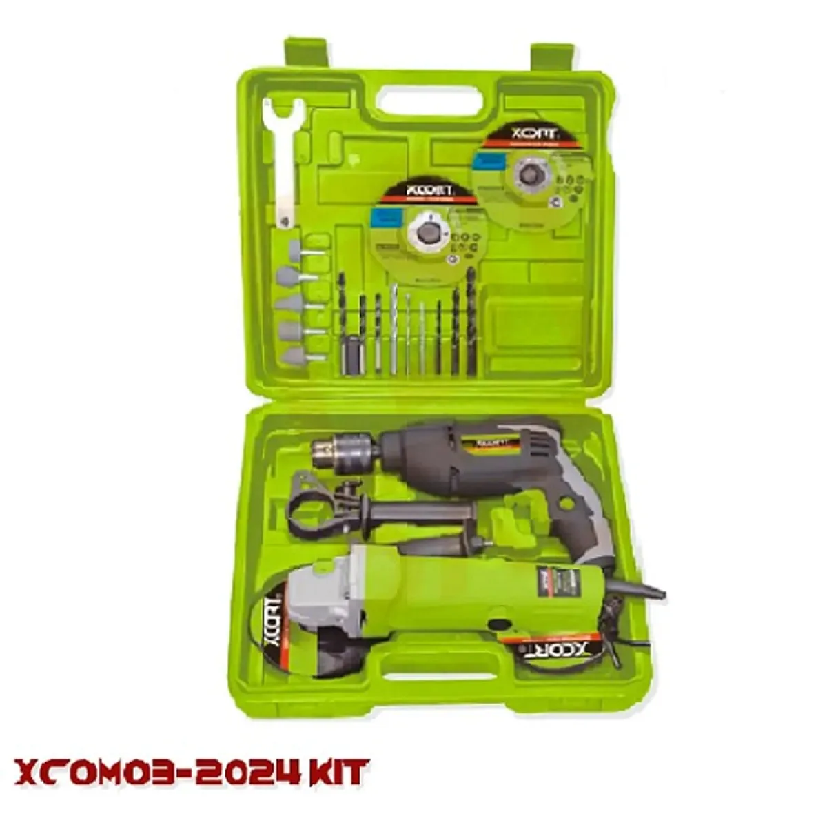 XCORT - COMBO XCORT DE AMOLADORA  TALADRO XCOM03-2024