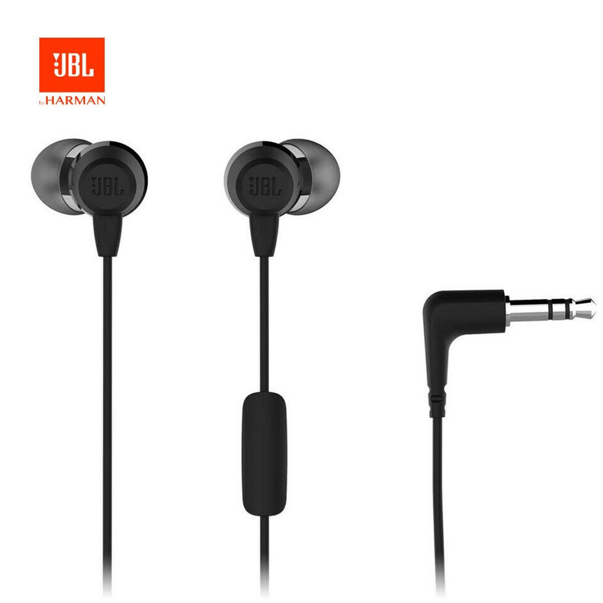 JBL - Audifono JBL C50HI In Ear 35mm con Micrófono negro