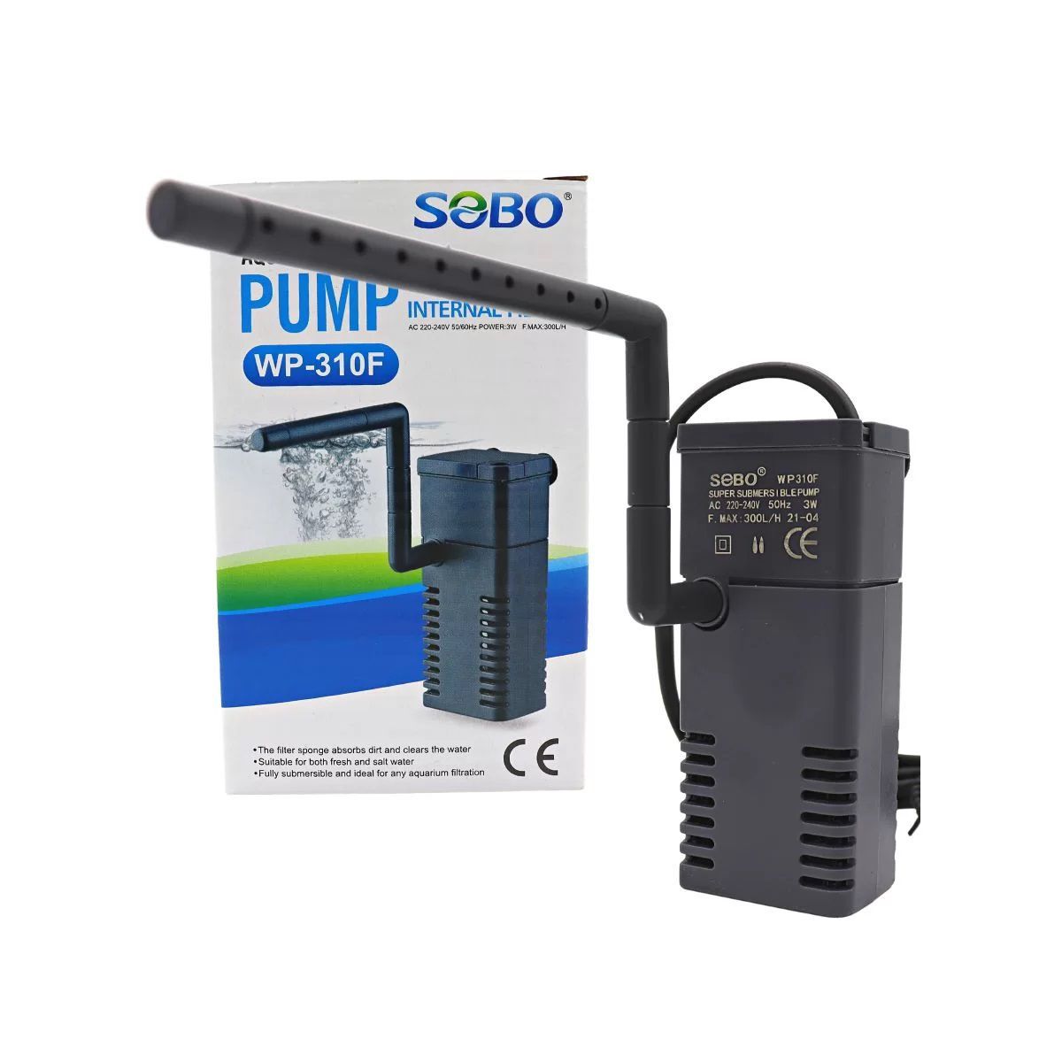 GENERICO - Filtro Para Peceras Modelo Wp 310f Marca Sobo