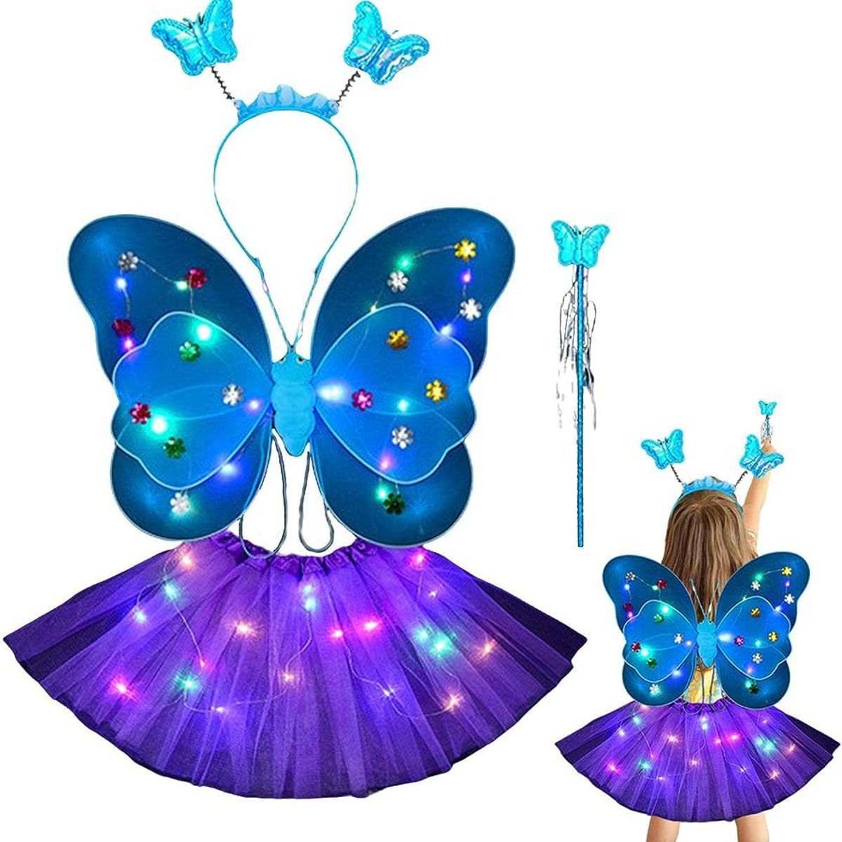 GENERICO - Alitas mariposa luminosa vinchavarita