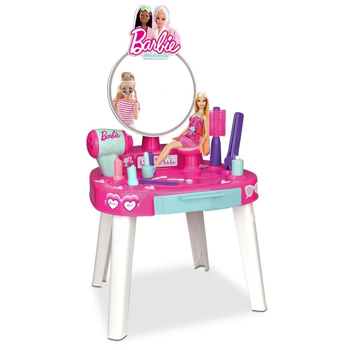 BARBIE - Barbie Tocador con Luz y Sonido