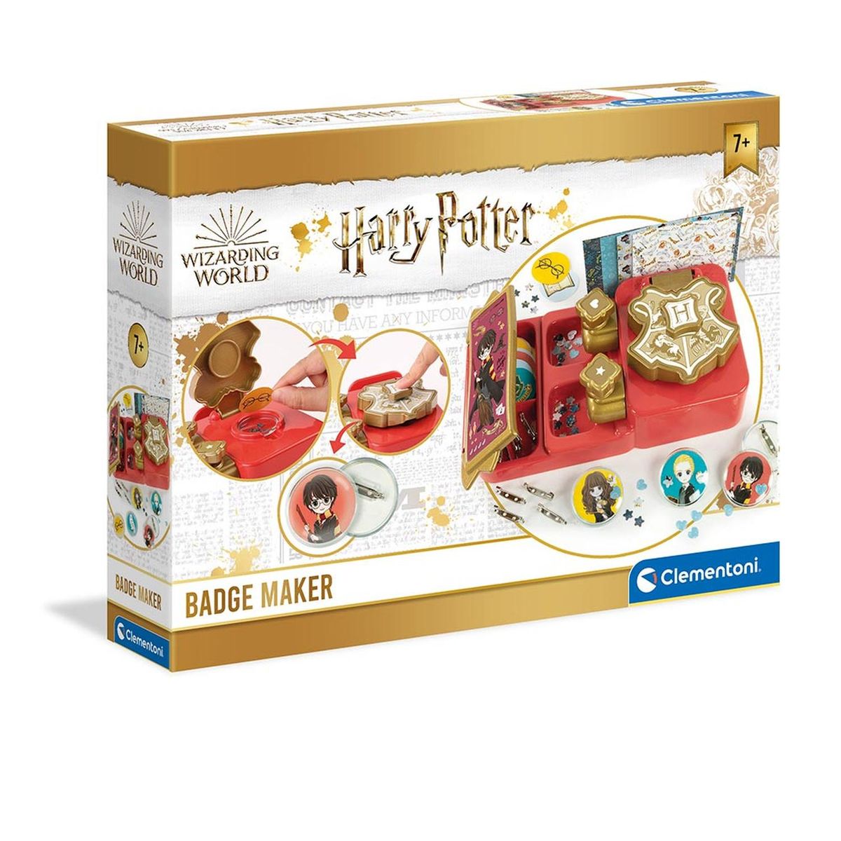 CLEMENTONI - Clementoni HARRY POTTER - Creador de Insignias