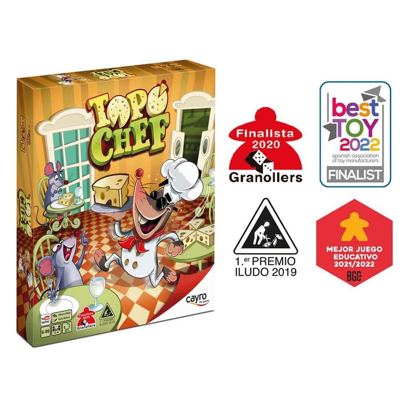 CAYRO - Cayro Juego de Mesa Topo Chef