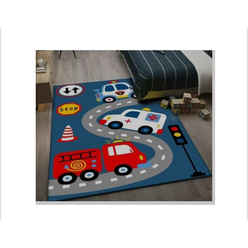 GENERICO - Alfombra tapete didáctico para niños  base anti deslizante 80 x 160cm