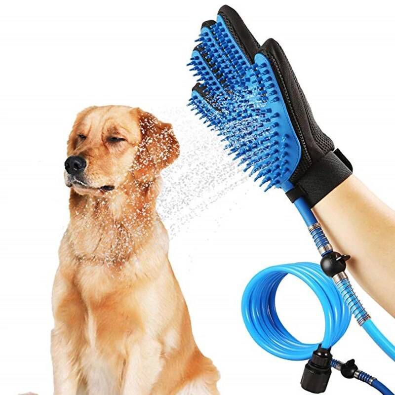 GENERICO - Guante de ducha para bañar a tu perro