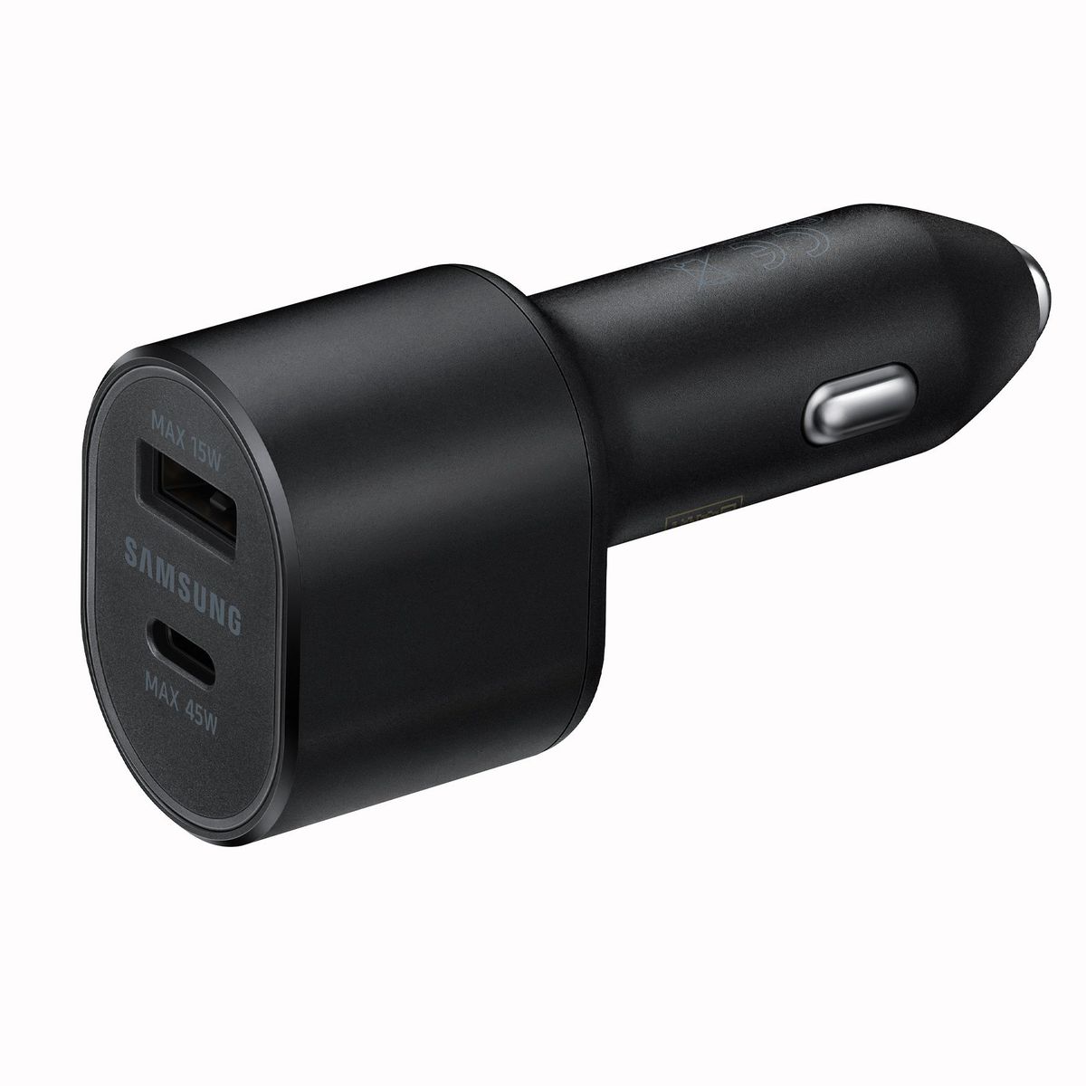 SAMSUNG - Cargador Auto Samsung 45W USB-C Fast Charge Dual Port