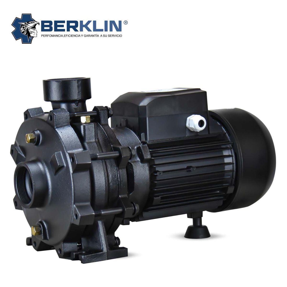 BERKLIN - ELECTROBOMBA CENTRIFUGA TRIF DE 3HP 2x2¨ DOBLE IMPULSOR DE BRONCE 380V