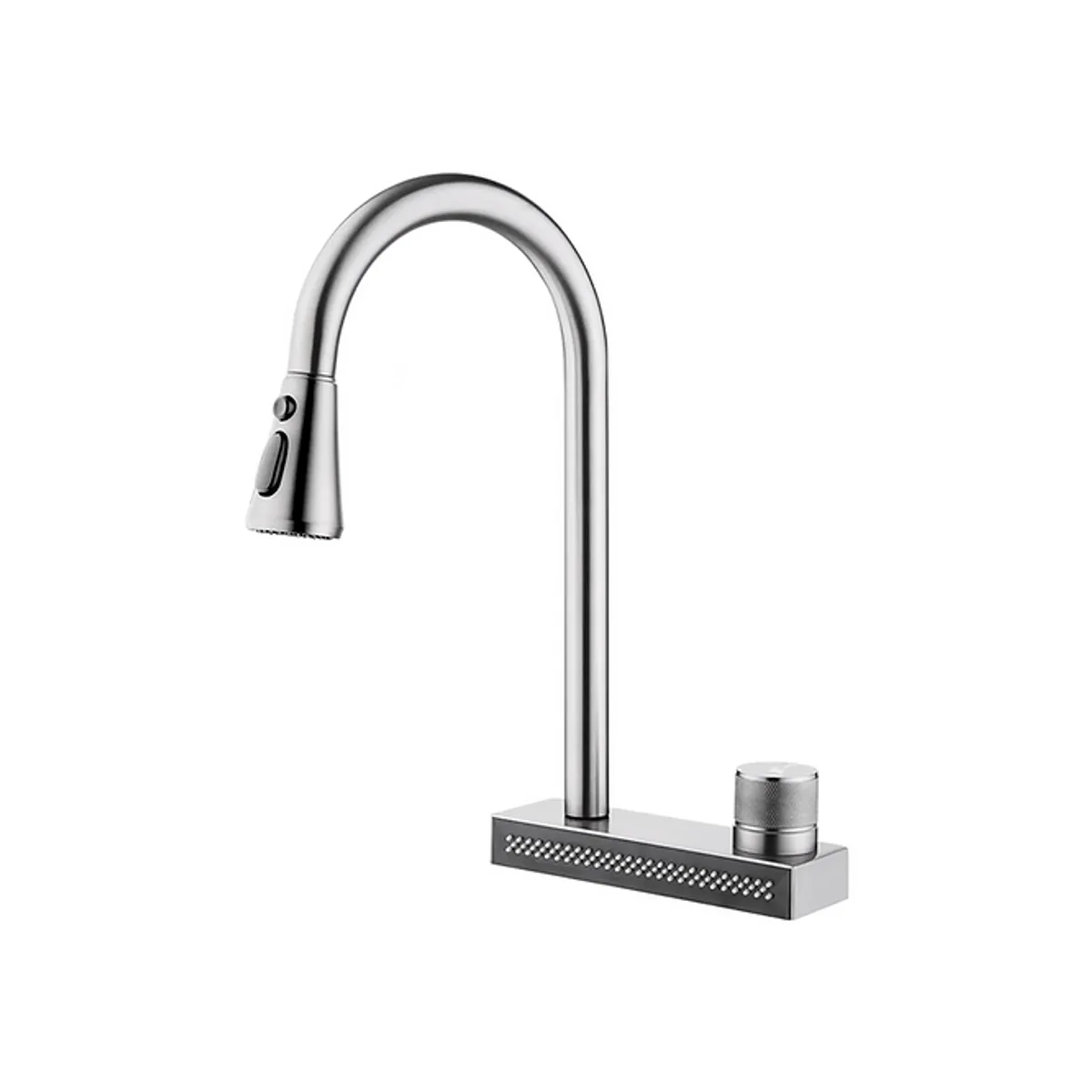 GENERICO - MEZCLADORA DE COCINA CASCADA SATINADO MC304-0900