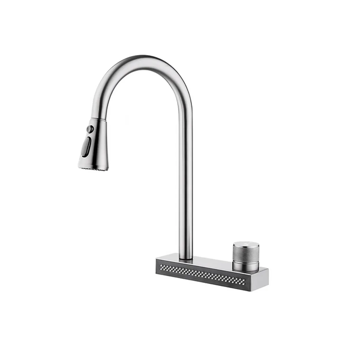 GENERICO - MEZCLADORA DE COCINA CASCADA SATINADO MC304-0900