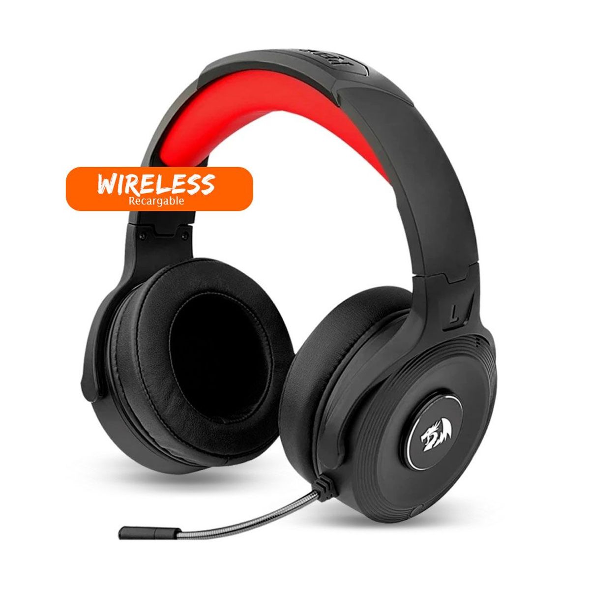 REDRAGON - Audífono Redragon Pelops H818 Gamer Headset Inalámbrico Y 35mm
