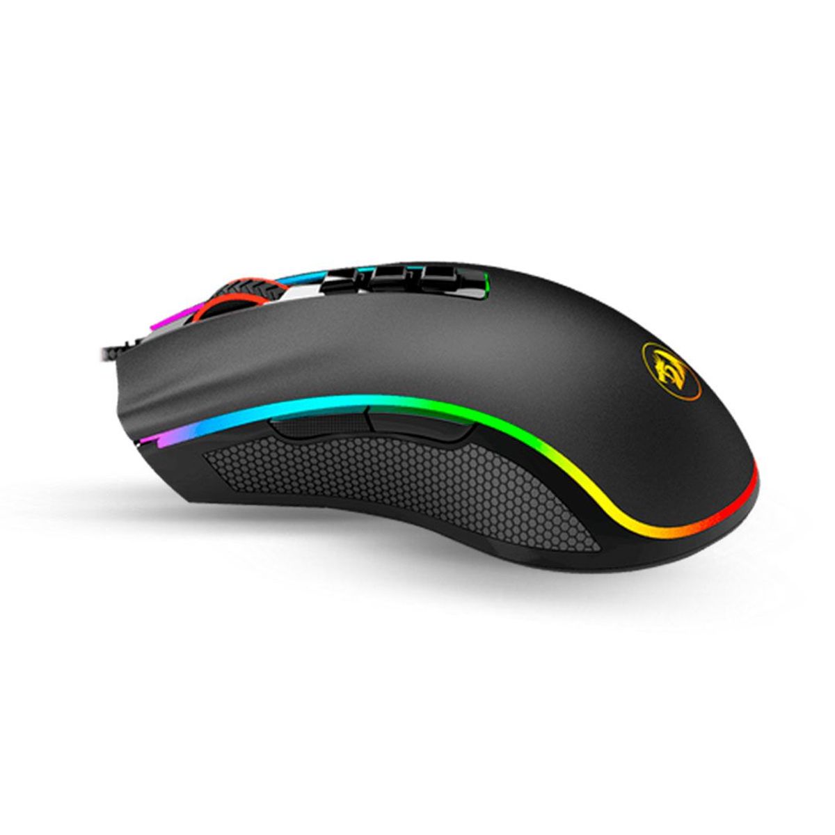 REDRAGON - Mouse Gamer Redragon Cobra Negro RGB 10,000 DPI - M711