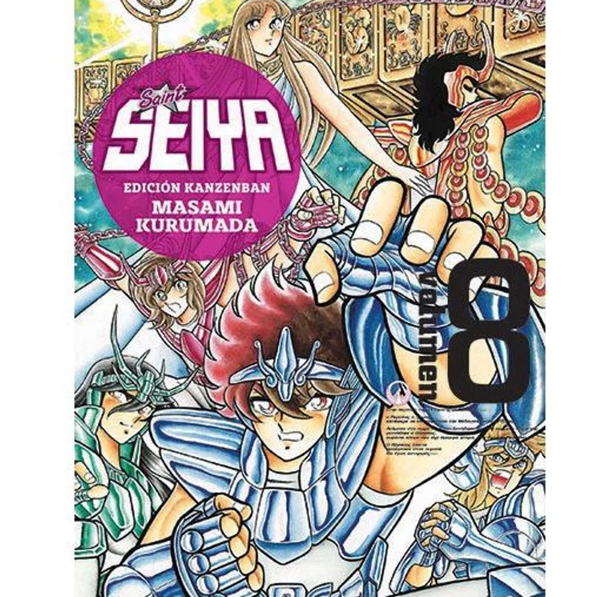 IVREA - Manga Saint Seiya Kanzenban Tomo 08
