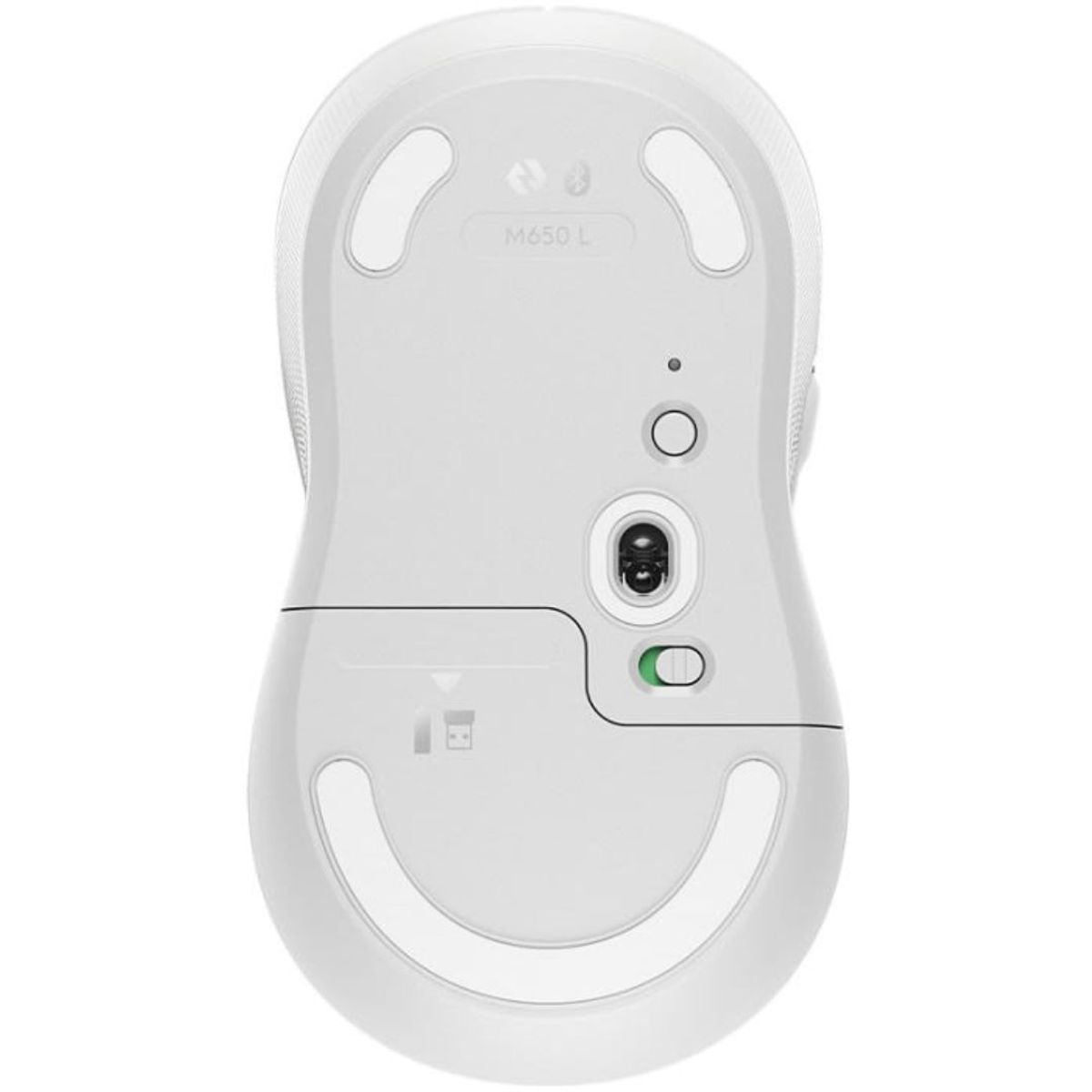 LOGITECH - MOUSE LOGITECH SIGNATURE M650 SILENT INALAMBRICO BLANCO LARGE