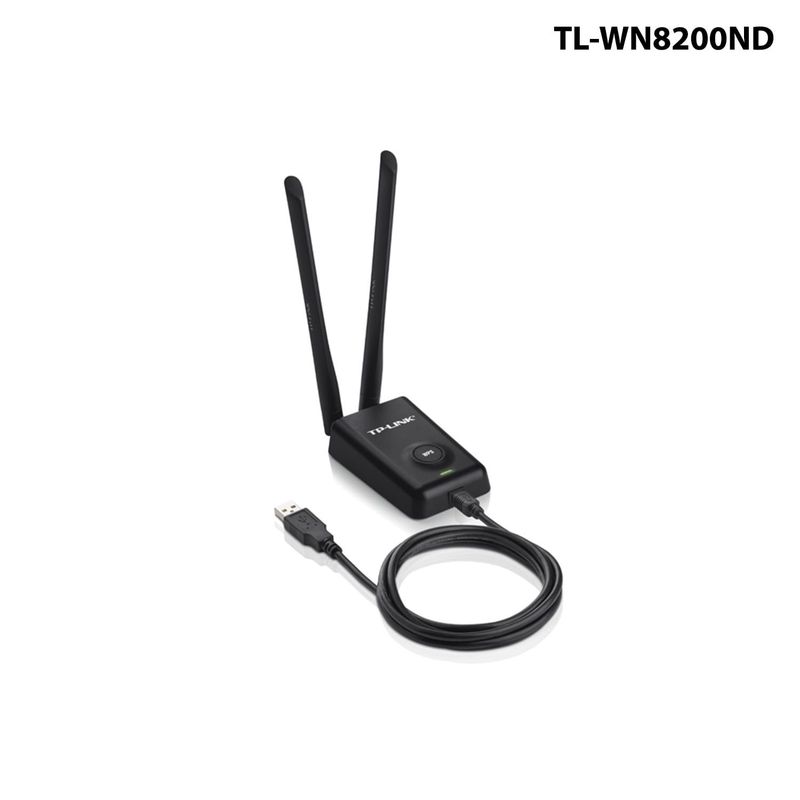 TP LINK - TP-LINK ADAPTADOR INALÁMBRICO HIGH POWERUSB 300MBPS TL-WN8200ND