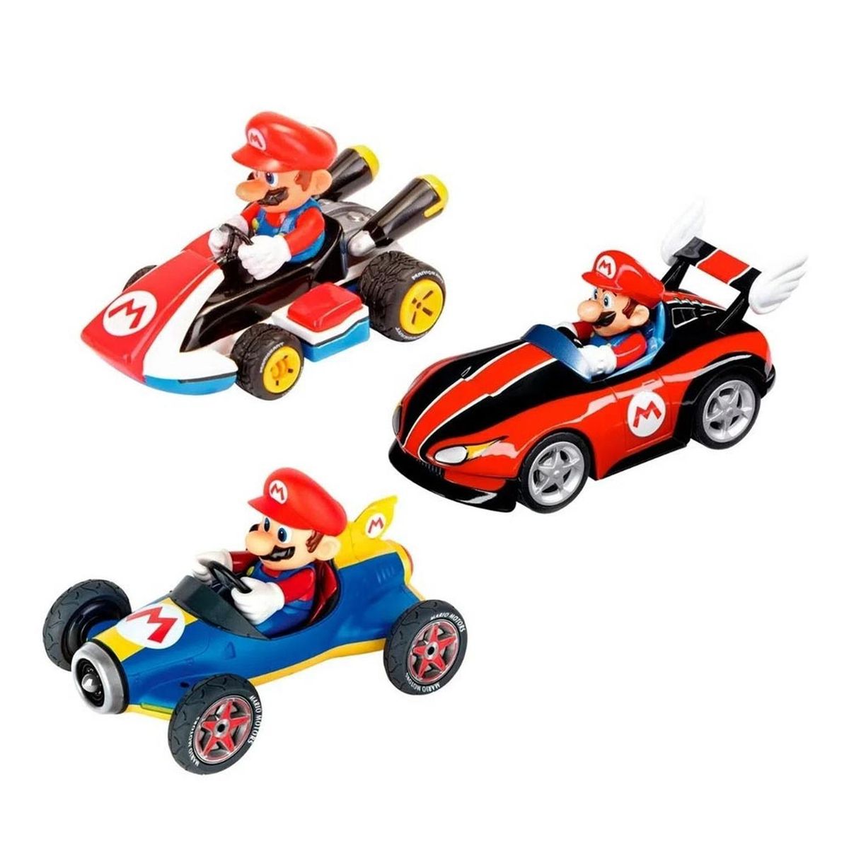 CARRERA - Carrera Play Pull&Speed Mario Kart - Mario 3Pack