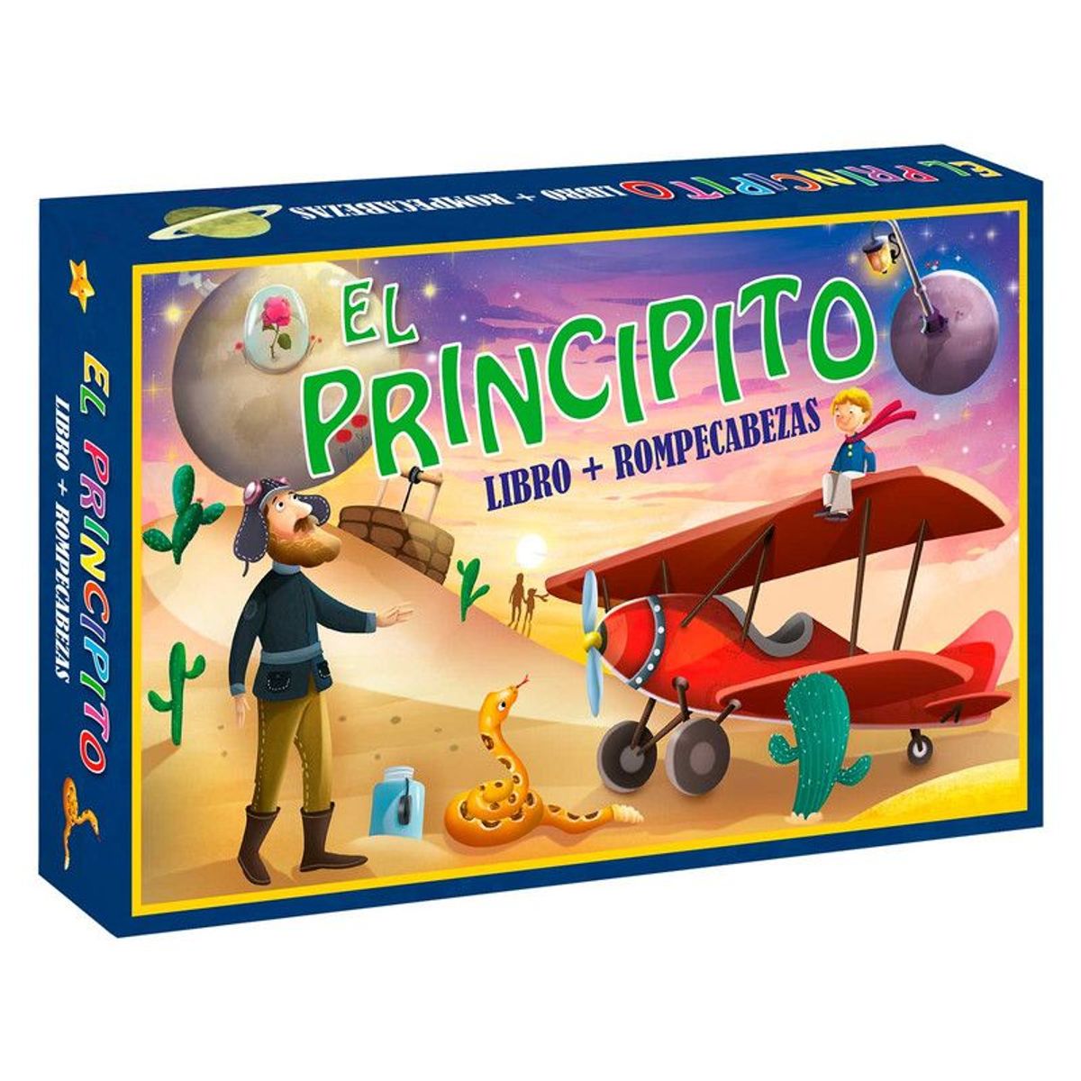 LEXUS - El Principito Libro + Rompecabezas