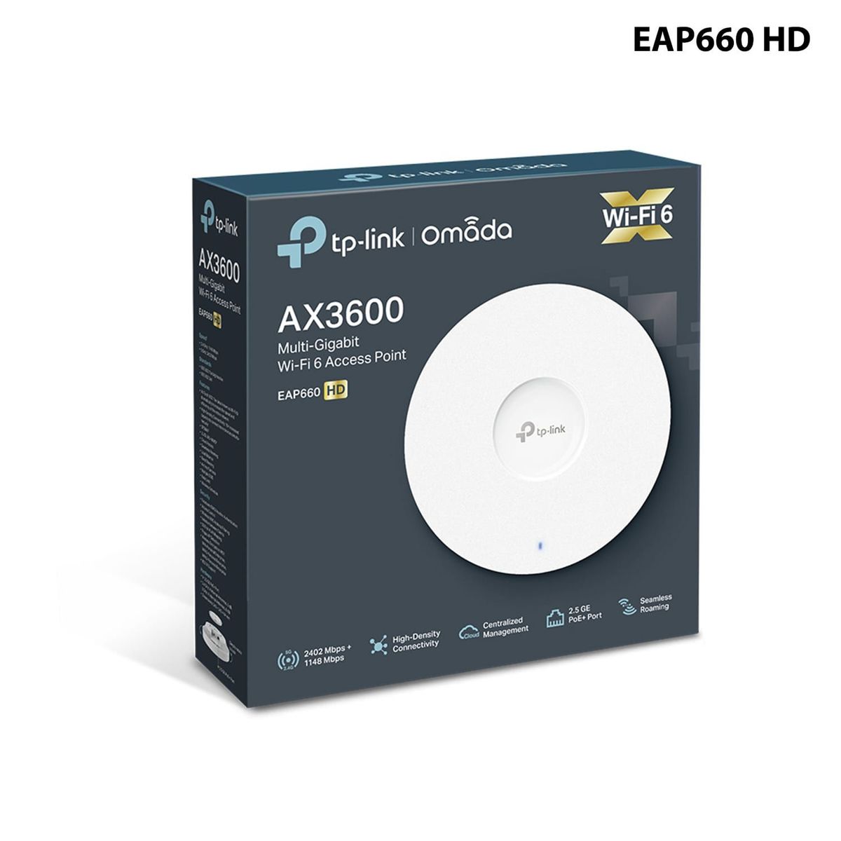 TP LINK - ACCESS POINT TP-LINK EAP660 HD AX3600 DUAL BAND PNEAP660HD