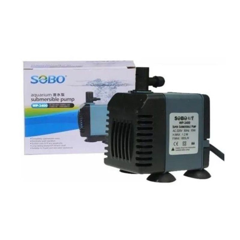 SOBO - Bomba De Agua Wp 3400 Para Pecera, Pileta
