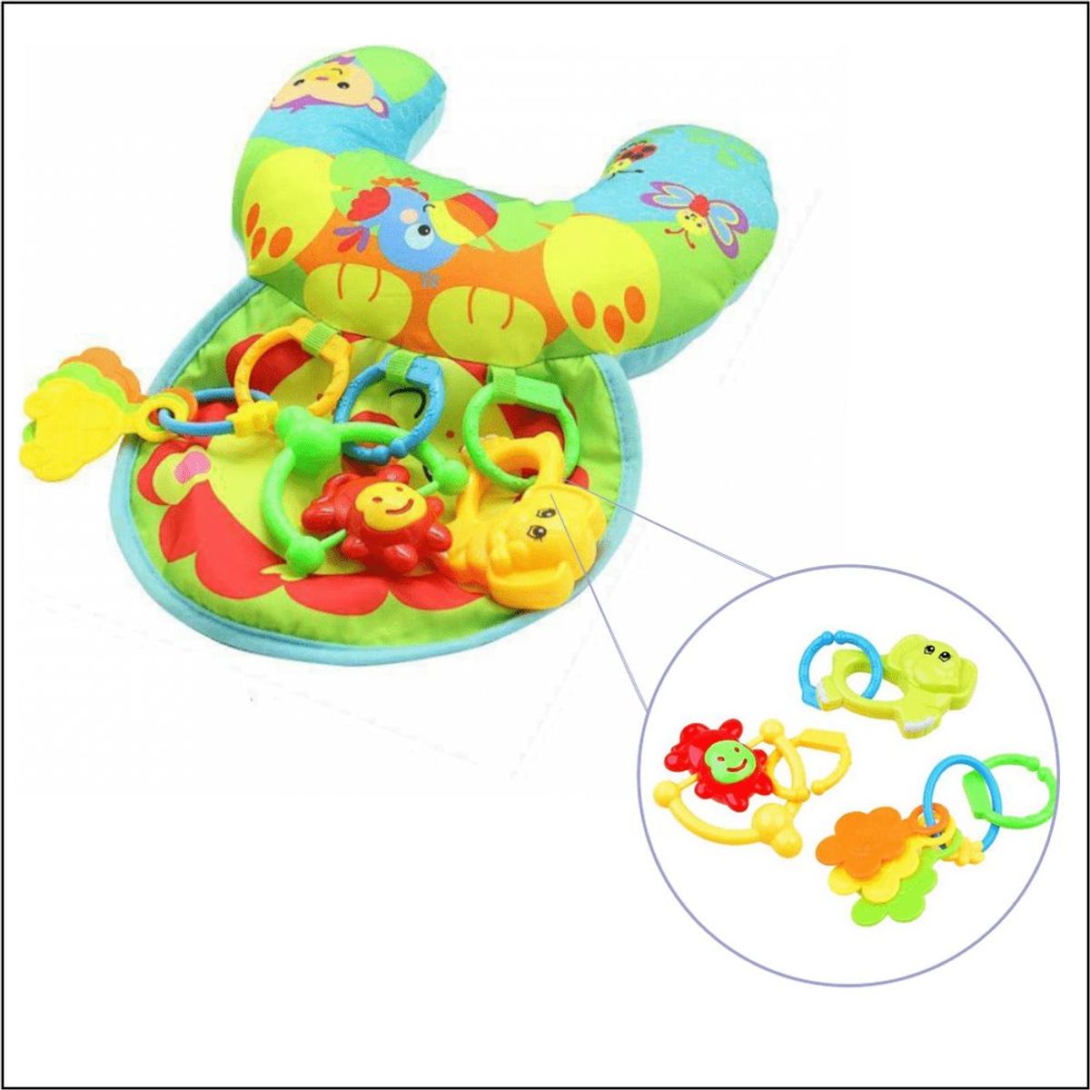 GENERICO - COJIN PARA ESTIMULAR EL GATEO DEL BEBE MODELO LEÓN