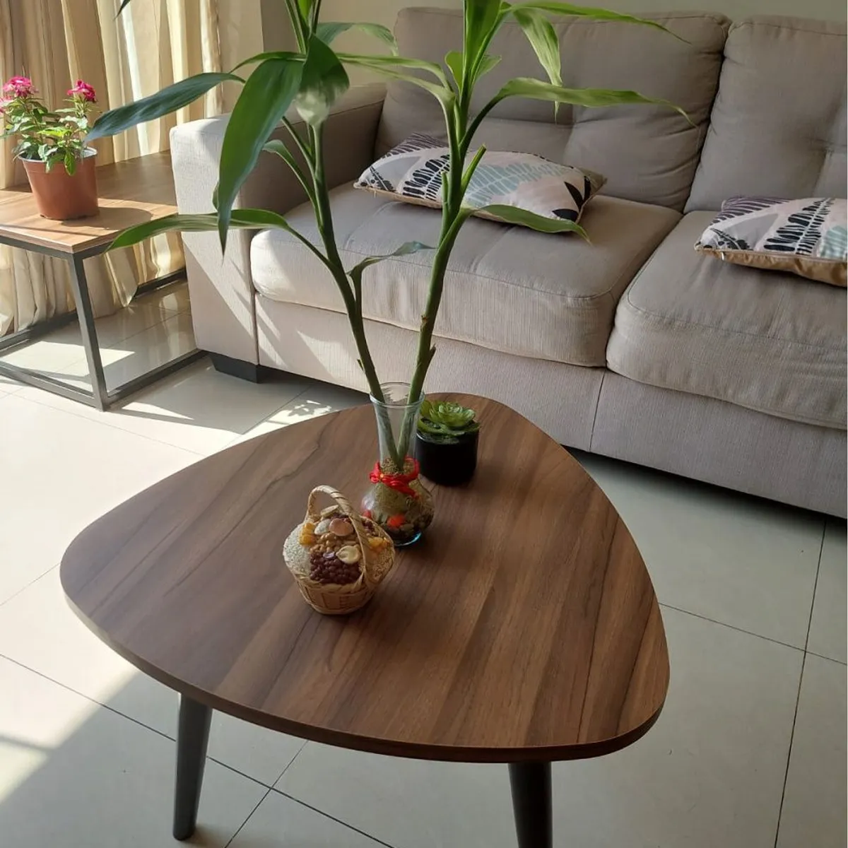 GENERICO - Mesa de centro nogalita