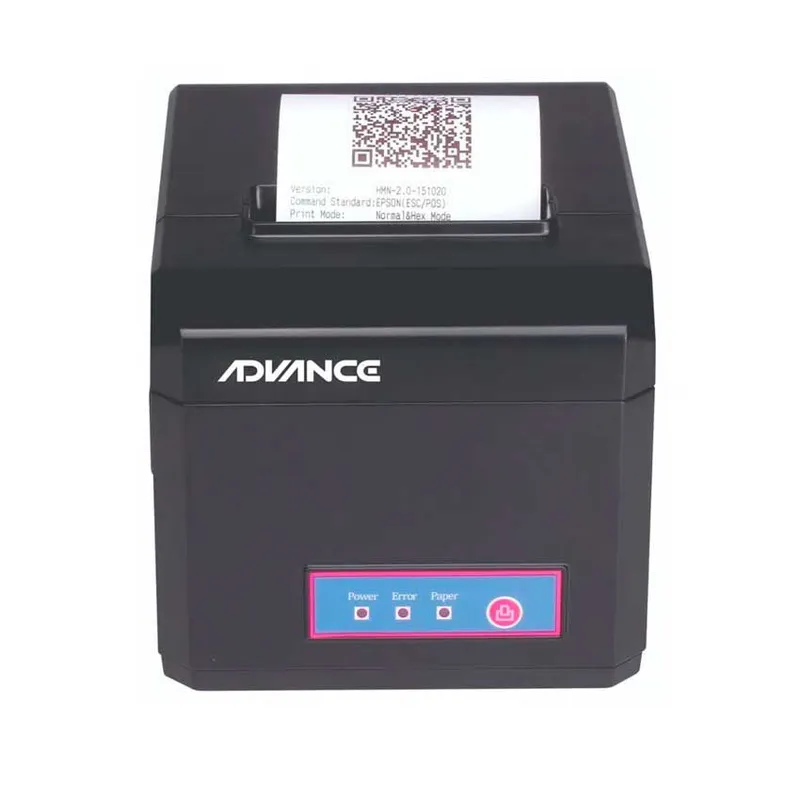 ADVANCE - Impresora ADVANCE Térmico USB + Ethernet 80mm ADV 8010