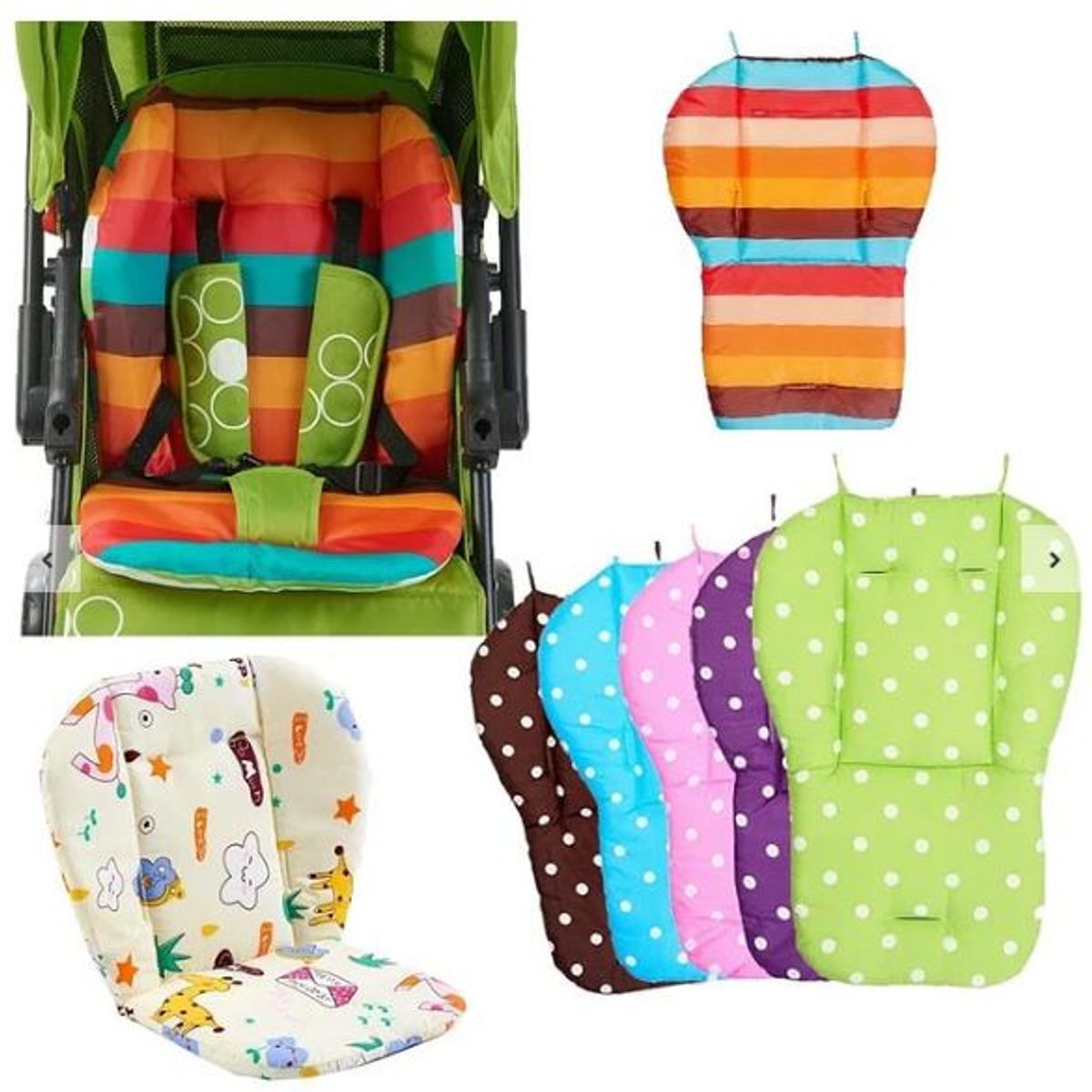 GENERICO - Protector de coche cojín colchoneta para coche de bebe