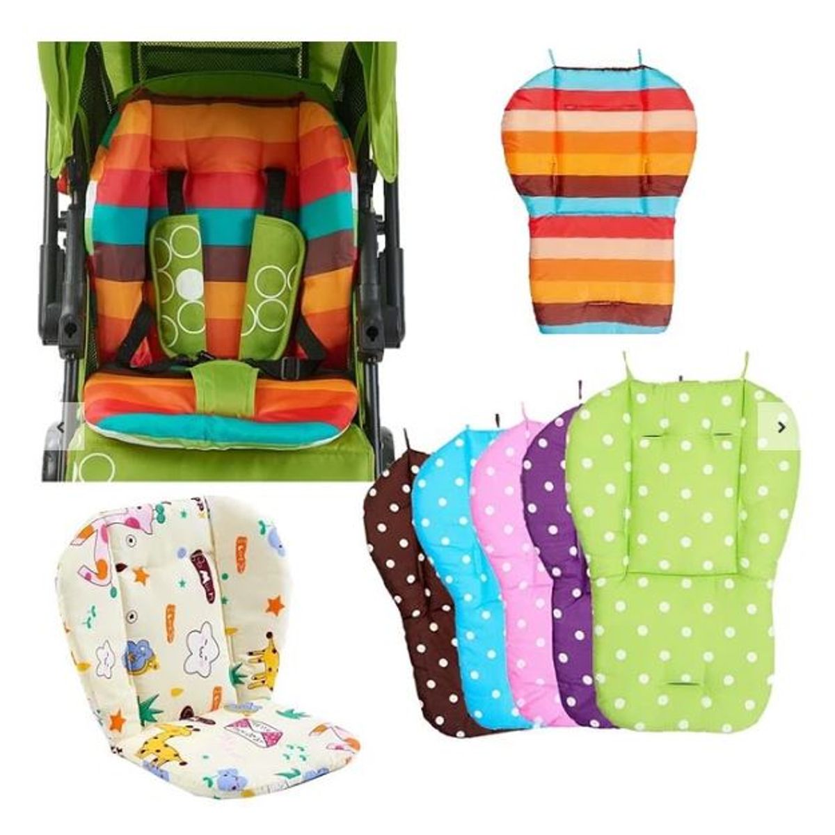 GENERICO - Protector de coche cojín colchoneta para coche de bebe