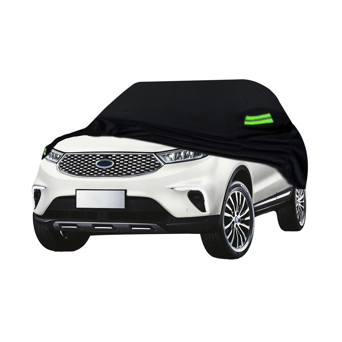 TECGO - PROTECTOR FUNDA COBERTOR TIPO FORD TERRITORY NEGRO