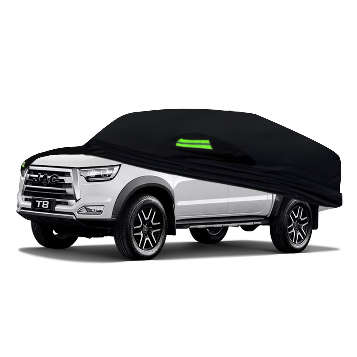 TECGO - PROTECTOR FUNDA COBERTOR TIPO JAC T8 AÑO 2022 NEGRO