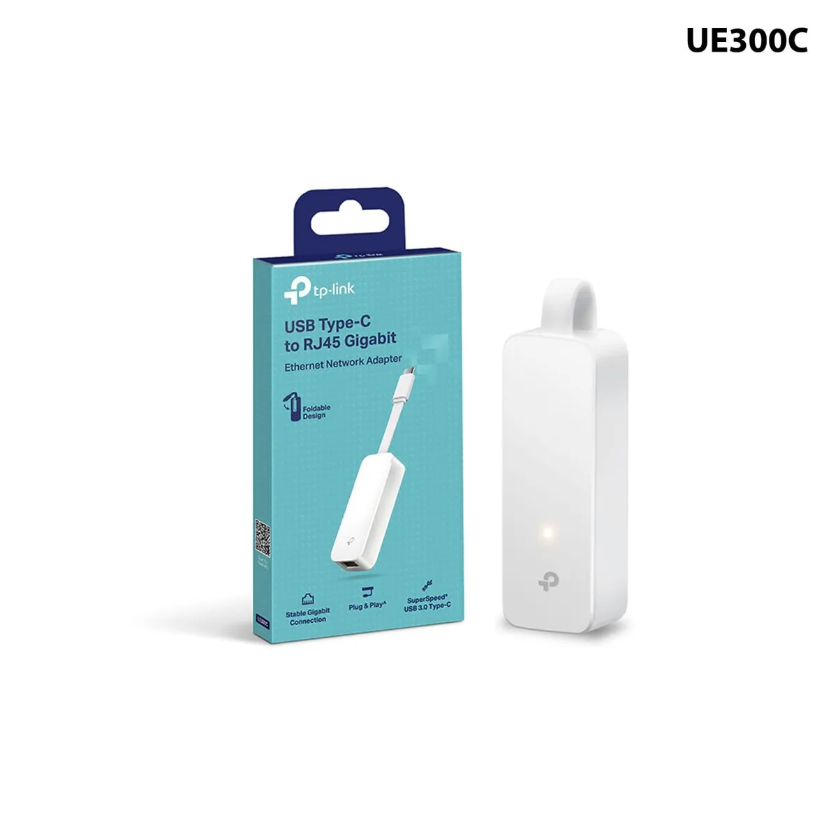 TP LINK - TP-LINK ADAPTADOR DE RED USB TIPO C A RJ45 GB ETHERNET UE300C