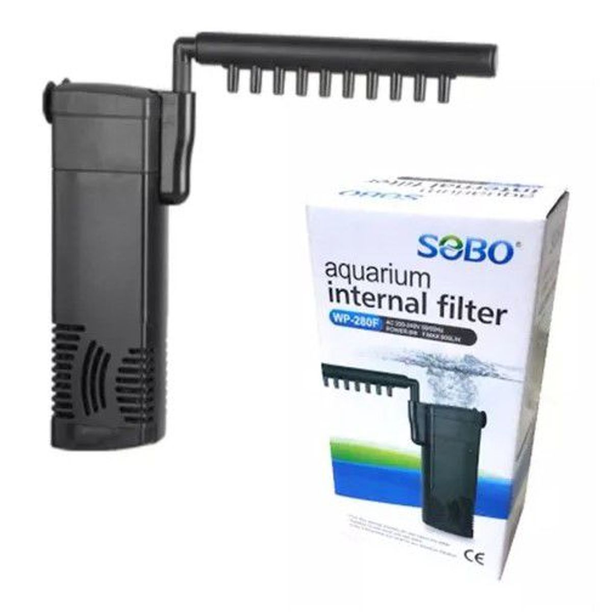 SOBO - Filtro Para Pecera Sumergible Wp 280f Sobo
