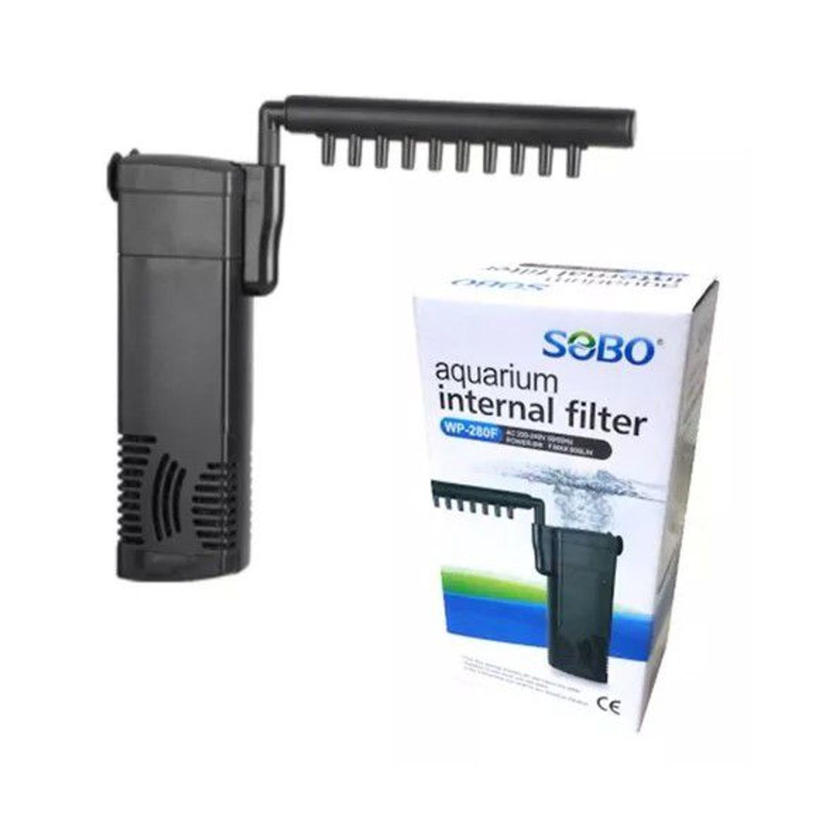 SOBO - Filtro Para Pecera Sumergible Wp 280f Sobo