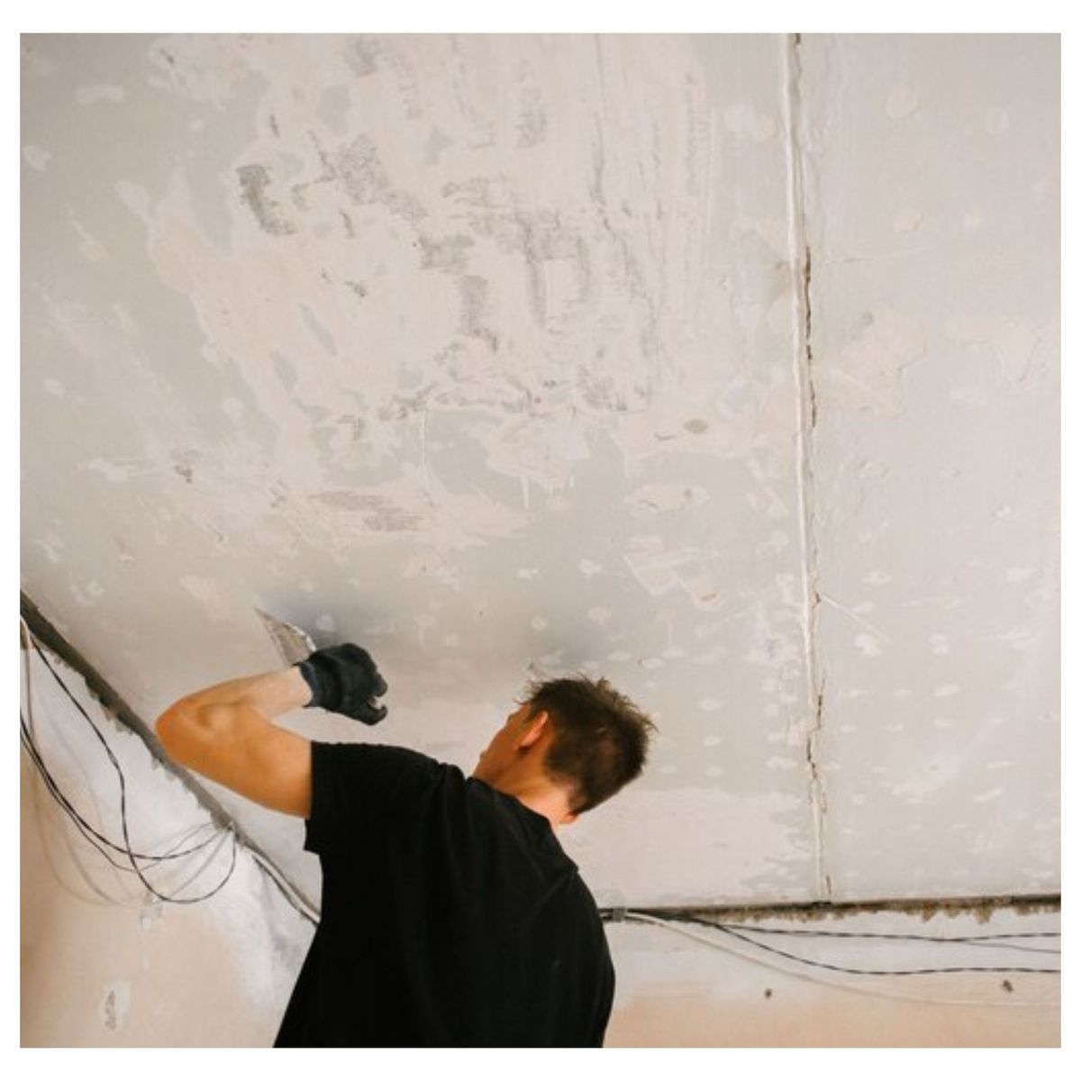 TRUPER - Kit herramientas drywall espÁtula serruchin escuadra cuter y puntillas