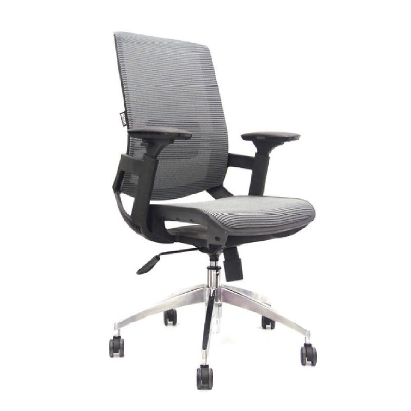 MOBELART - Silla de Oficina Ejecutiva Holanda BA Gris möbelArt