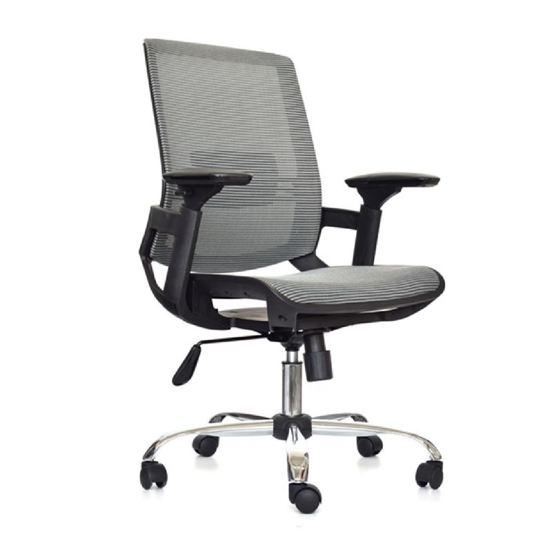 MOBELART - Silla de Oficina Ejecutiva Holanda BC Gris möbelArt
